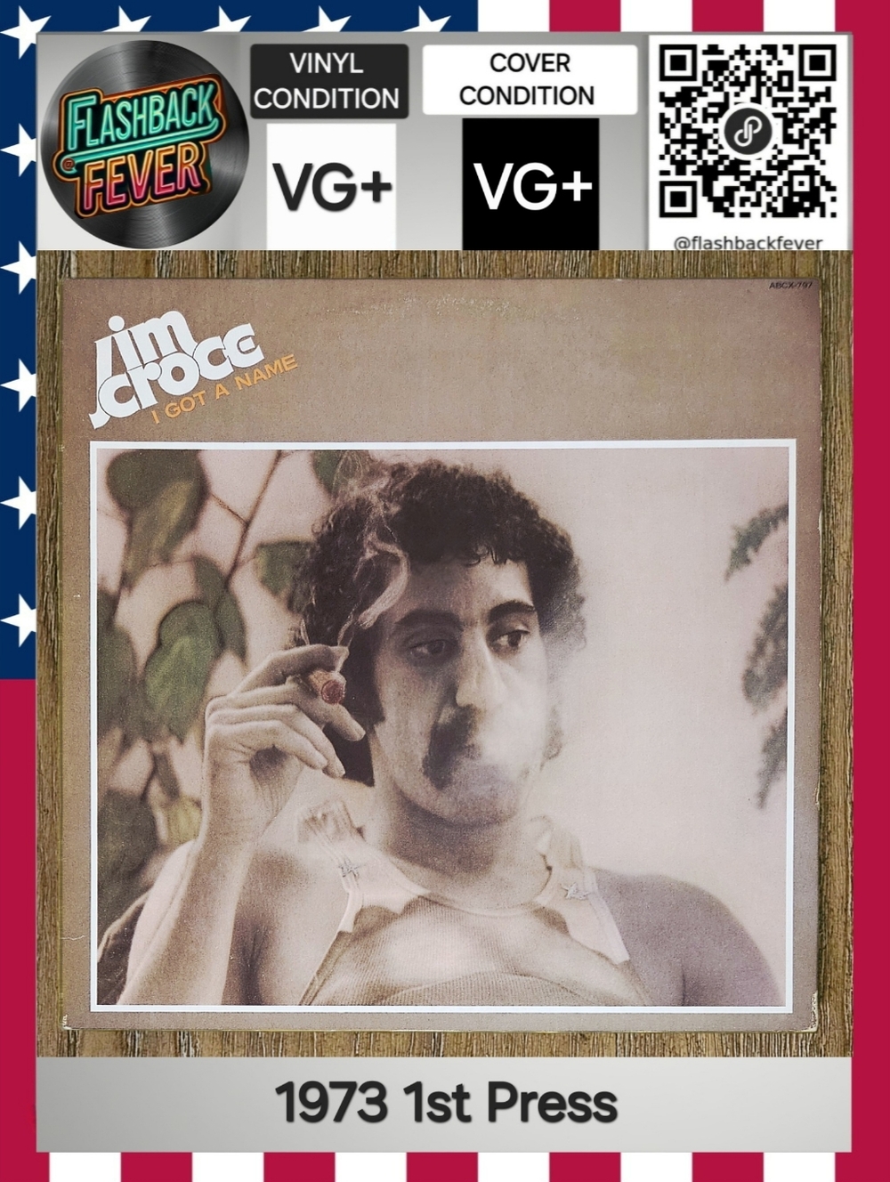 JIM CROCE•I Got A Name•Dec 01, 1973 US Stereo (#ABCX-797) ABC, 1st Pressing